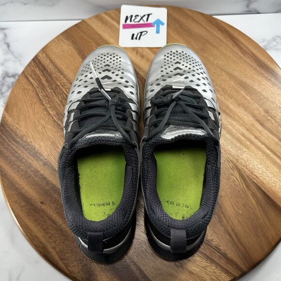 Men’s 9.5-Nike Free Trainer 5.0 ‘Super Bowl’ Silver Black Running Shoes Sneakers main image 4